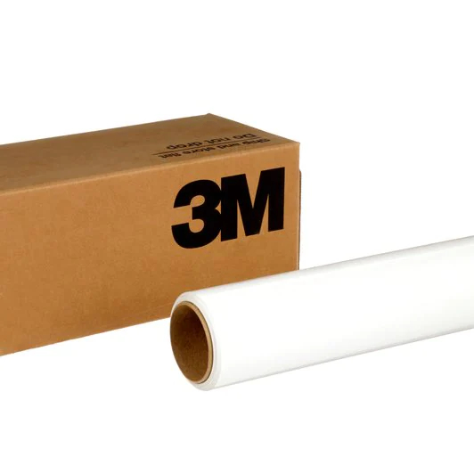 3M White Envision Print Wrap Film SV480mC, 150 Ft Roll - Image 2